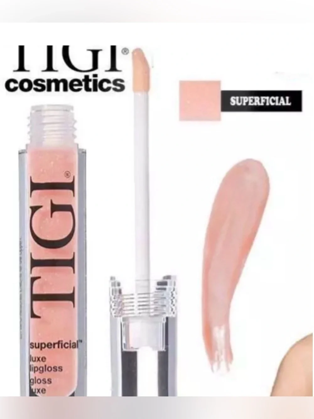 TIGI Luxe Lipgloss, Superficial Color